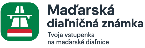 Maďarská diaľničná známka logo